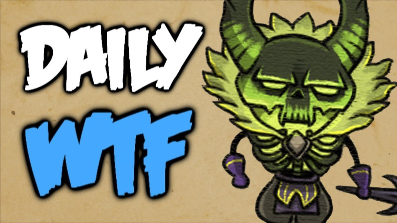 Dota 2 Daily WTF - A Cruel Pugna s Thesis